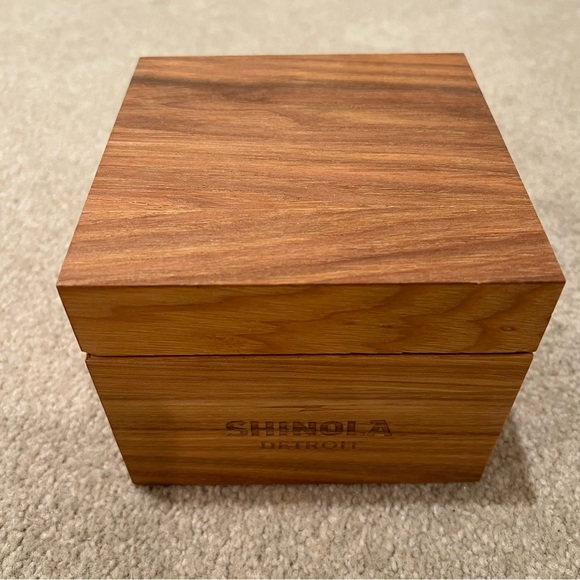 Shinola 46mm Brakeman Watch, Brown/Gunmetal - Picture 9 of 9